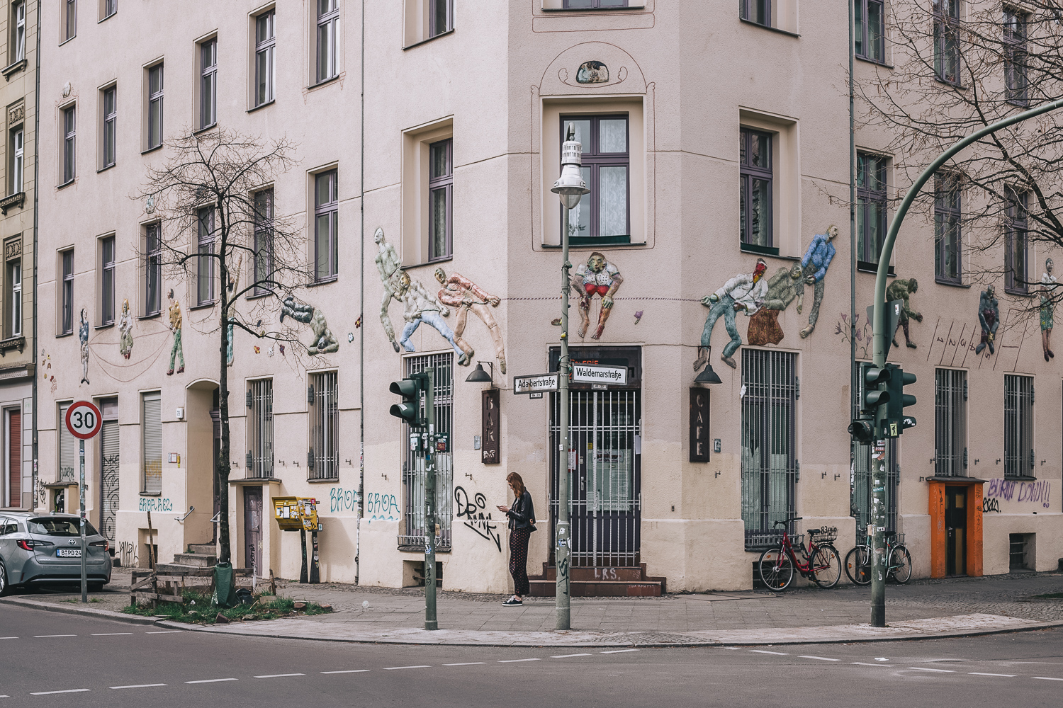 Голые на улице Берлина